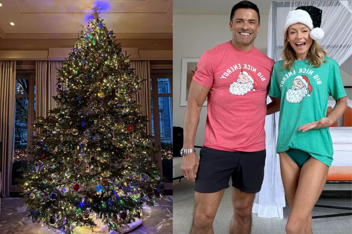 Kelly Ripa and Marks Festive Fun: A Merry Christmas with Sass and Style